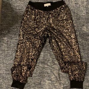 Sequin Joggers